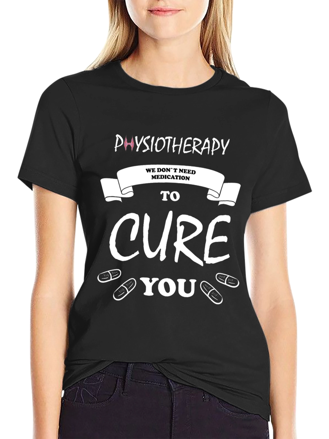 Physiotherapy Cure Graphic T-Shirt