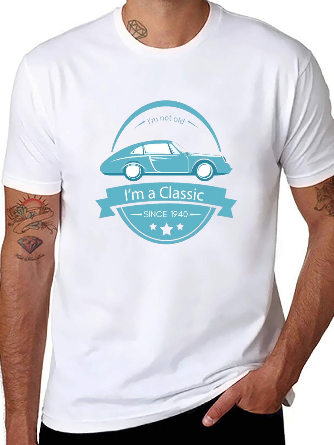 Classic Car T-Shirt - Im a Classic Since 1940