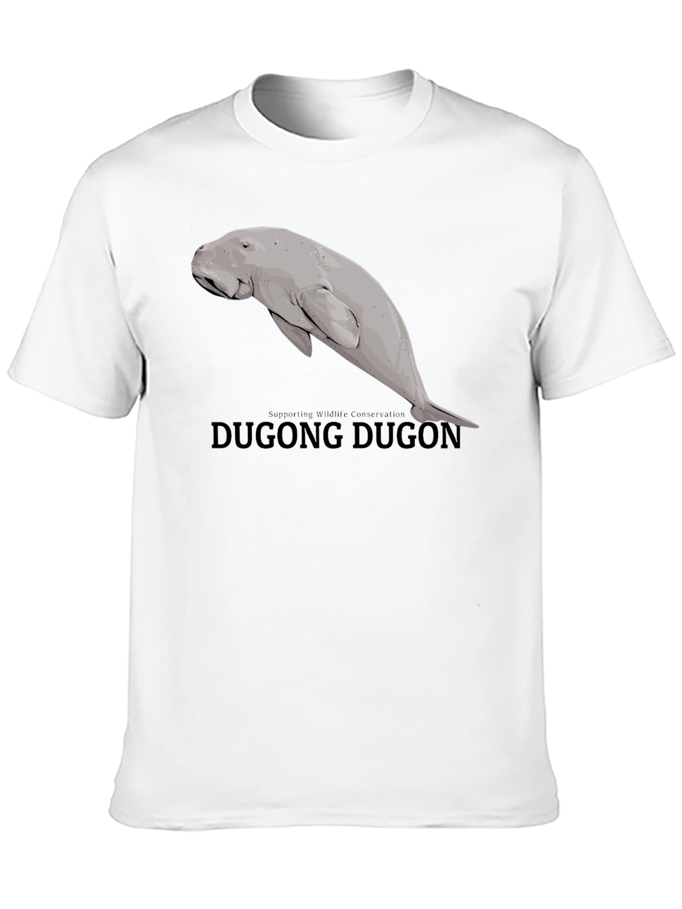 Dugong Graphic Tee - Wildlife Conservation