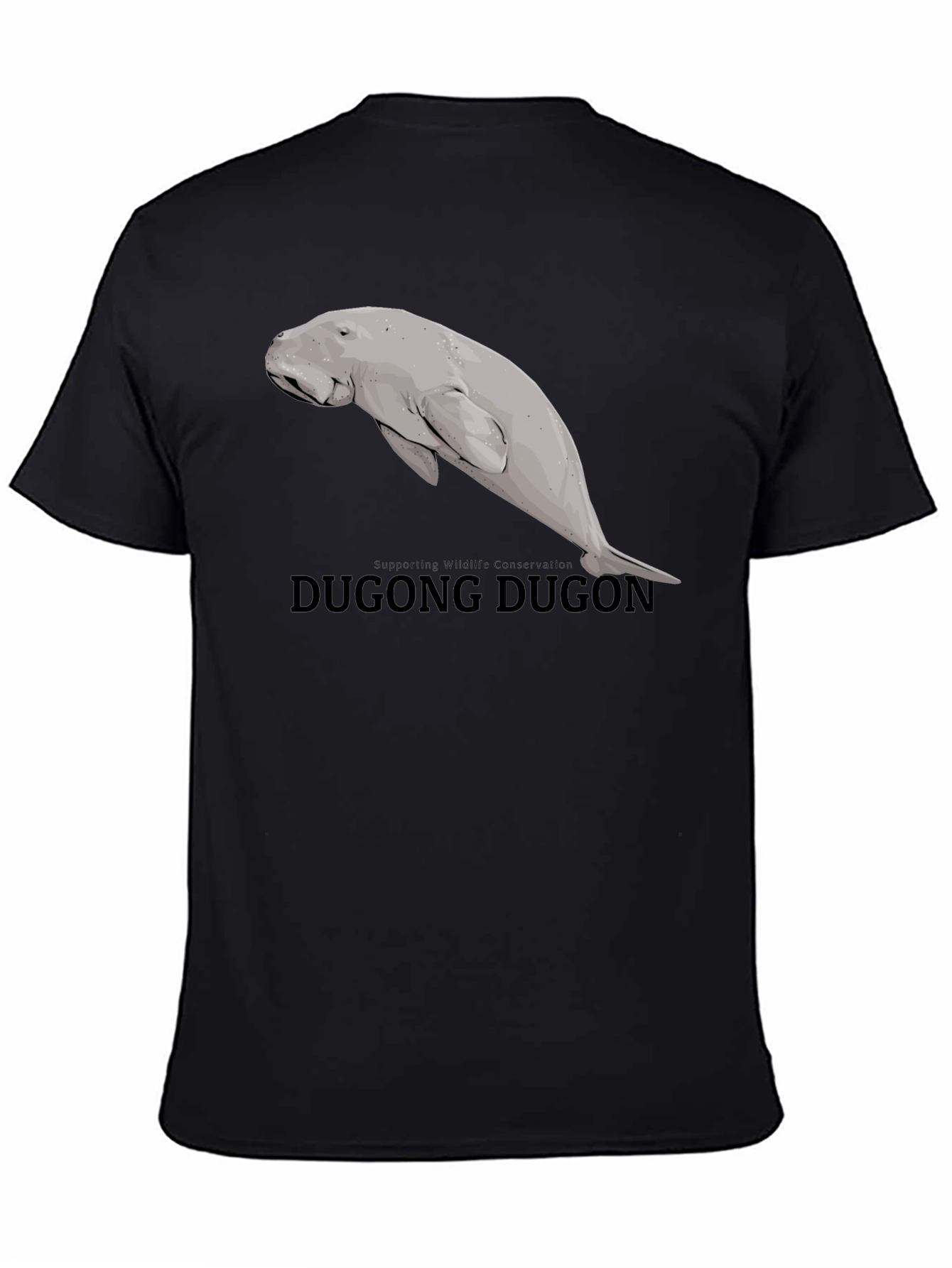 Dugong Graphic Tee - Wildlife Conservation