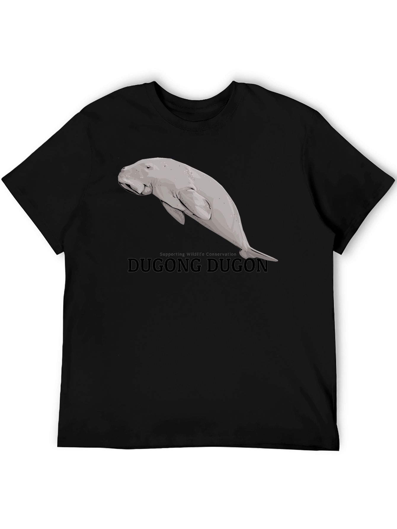 Dugong Graphic Tee - Wildlife Conservation