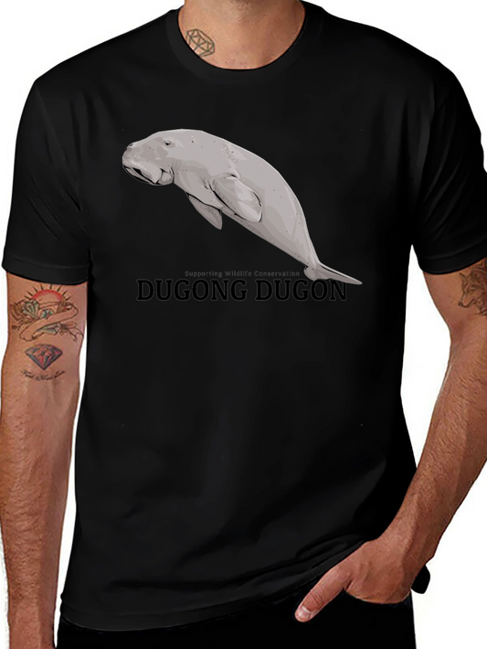Dugong Graphic Tee - Wildlife Conservation