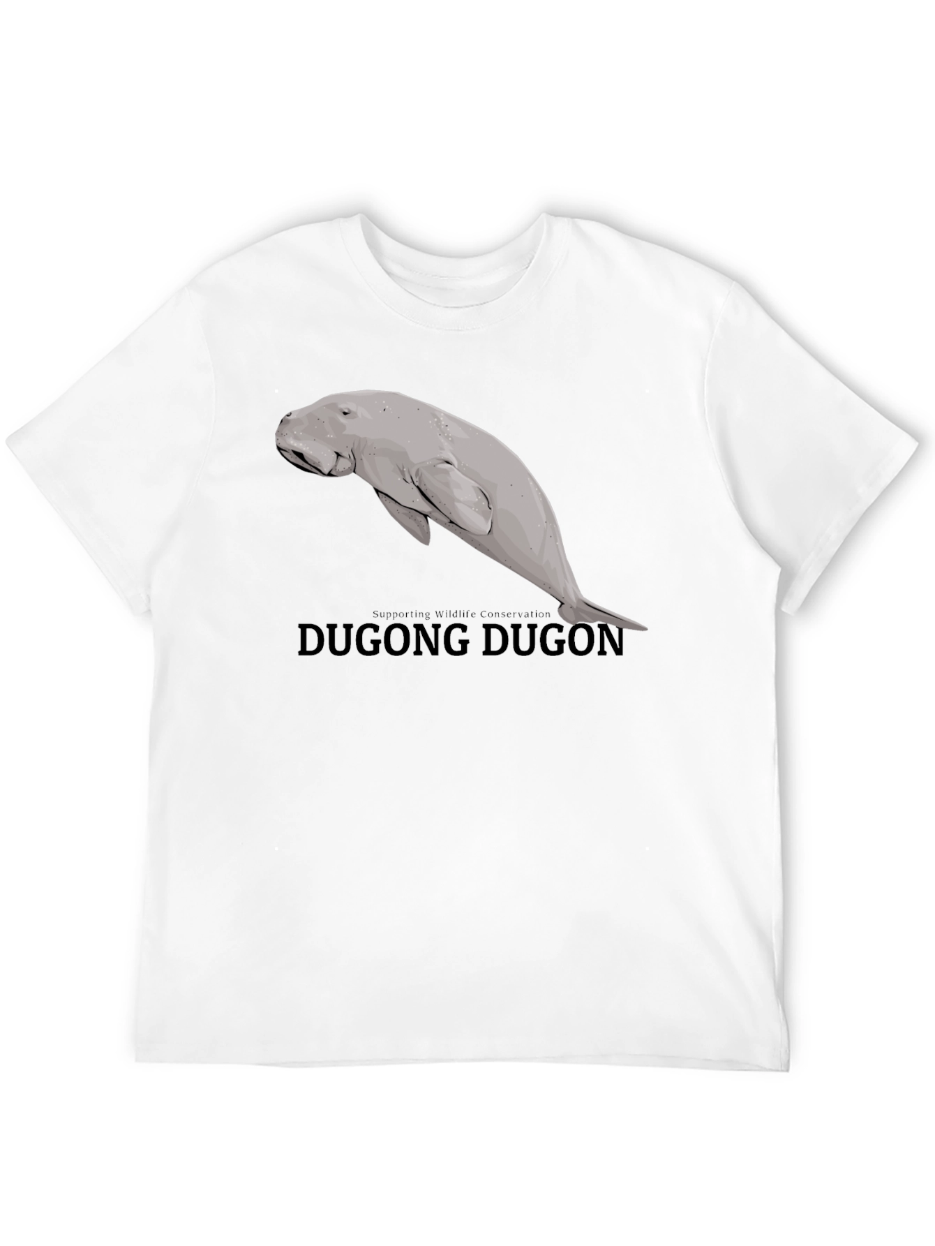 Dugong Graphic Tee - Wildlife Conservation