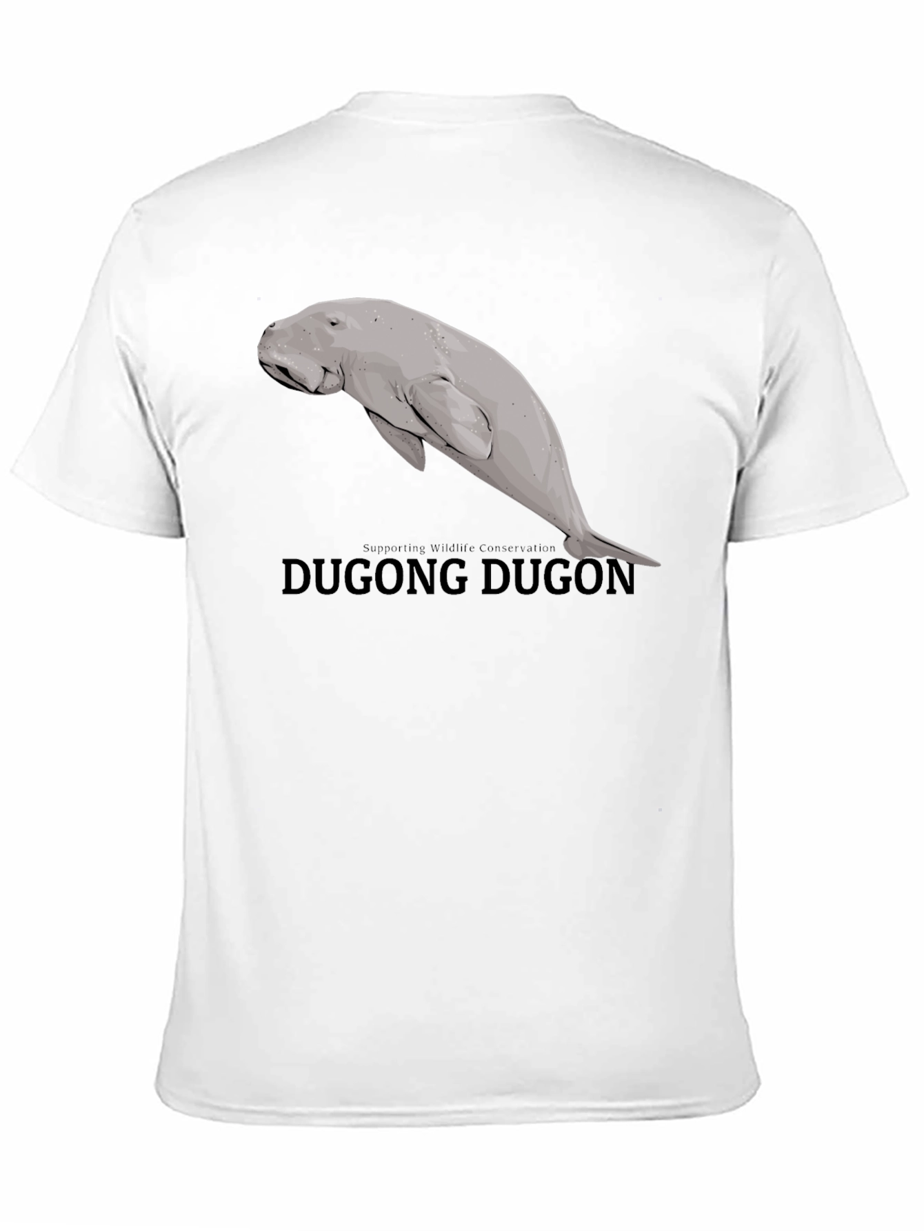 Dugong Graphic Tee - Wildlife Conservation