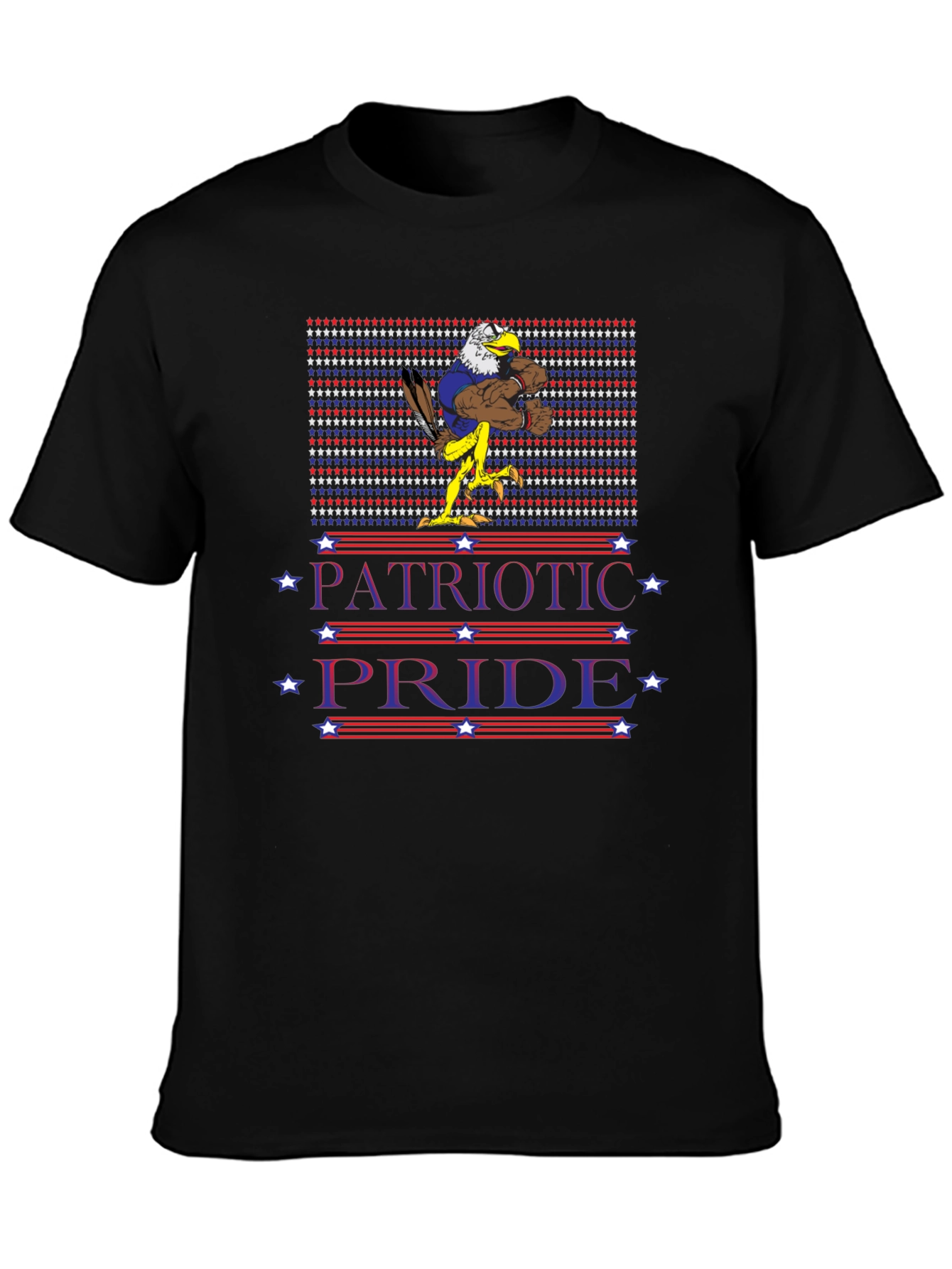 Patriotic Pride Eagle Graphic T-Shirt