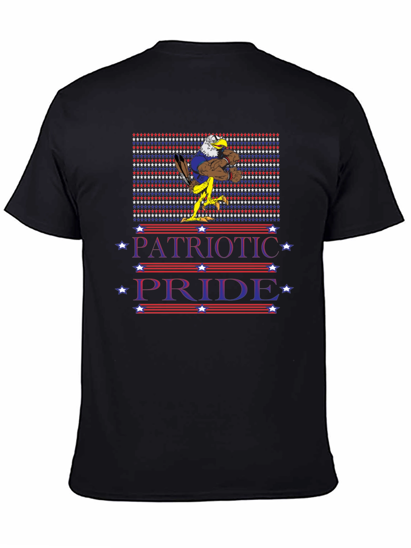 Patriotic Pride Eagle Graphic T-Shirt