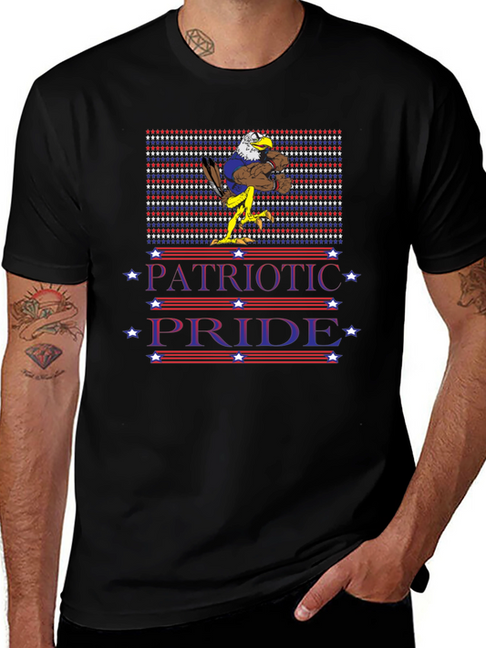 Patriotic Pride Eagle Graphic T-Shirt
