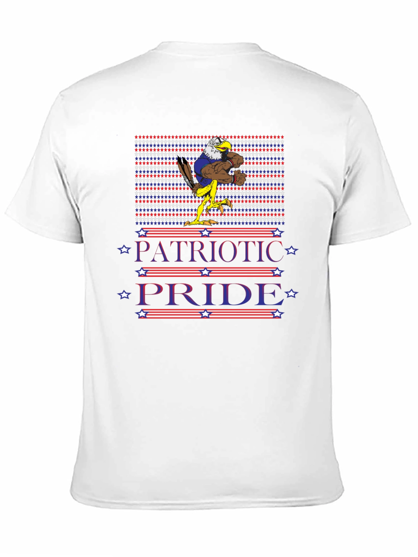 Patriotic Pride Eagle Graphic T-Shirt