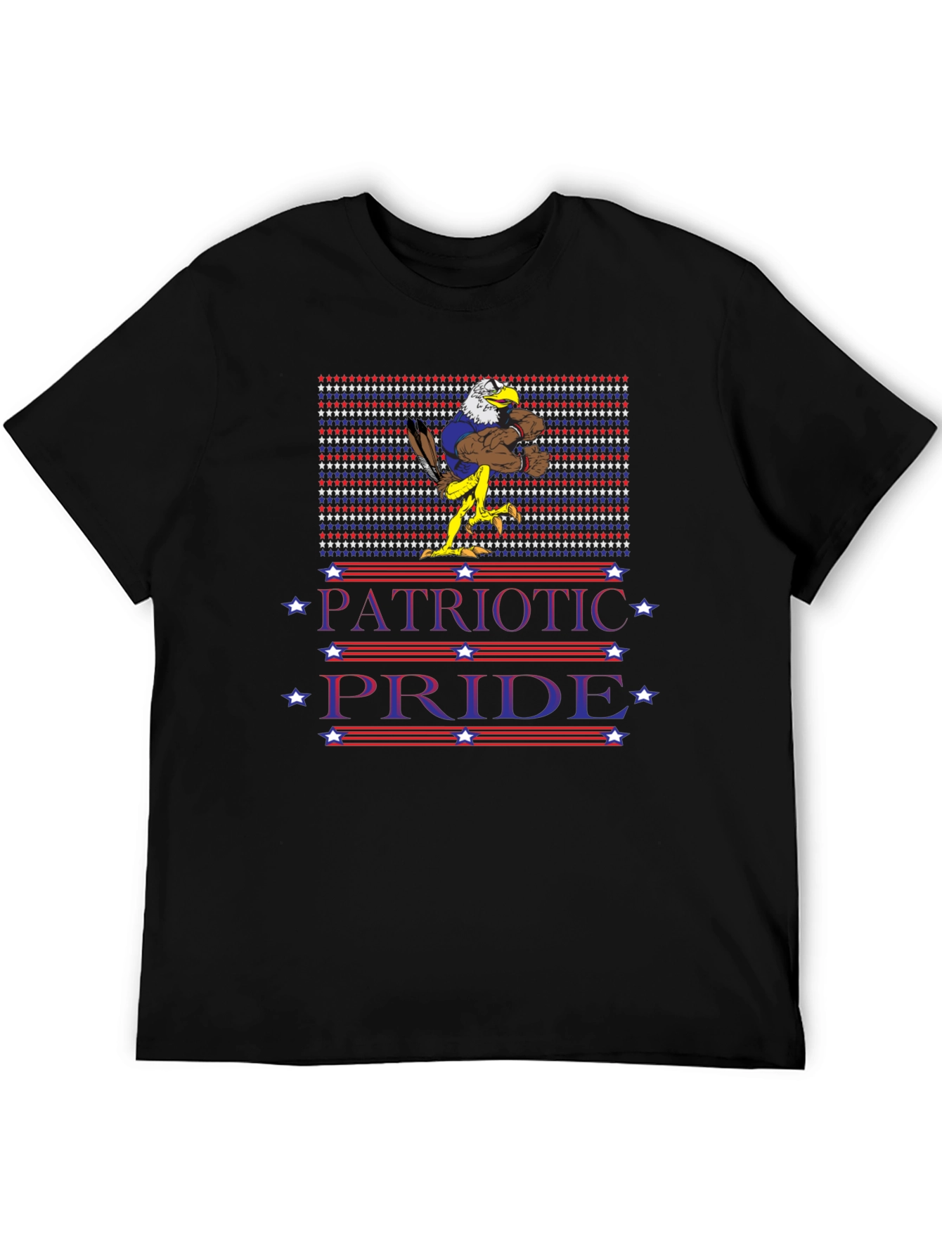 Patriotic Pride Eagle Graphic T-Shirt