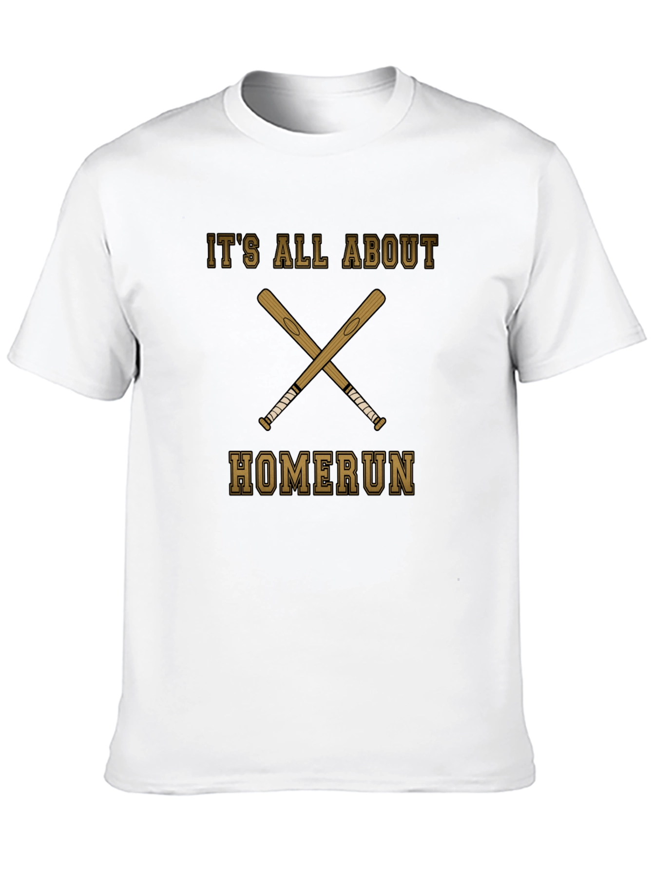 Homerun Baseball T-Shirt for Baseball Fans