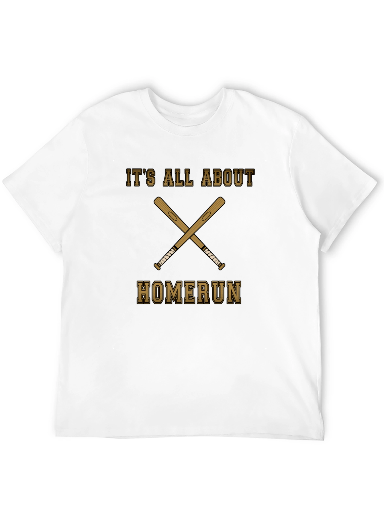 Homerun Baseball T-Shirt for Baseball Fans