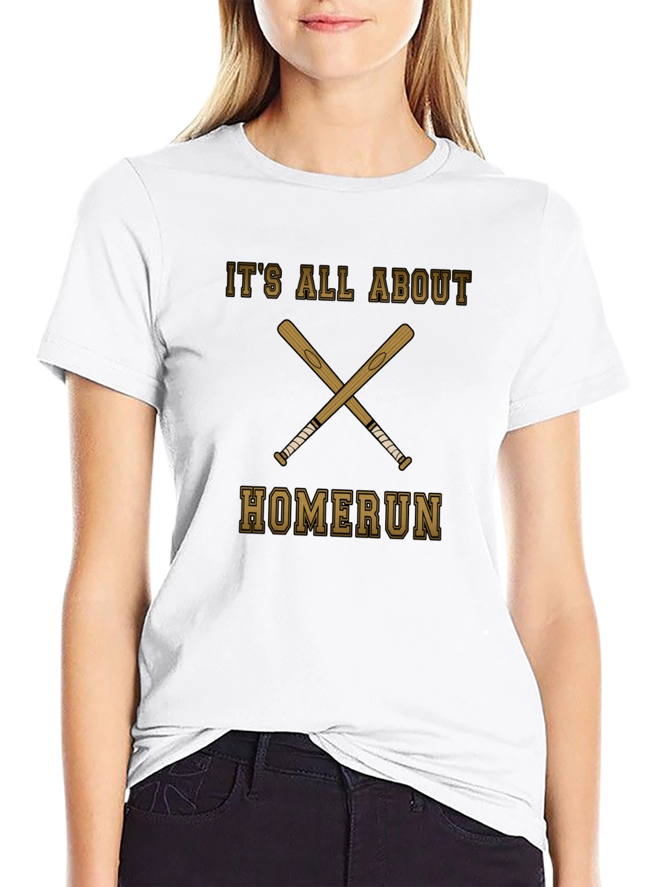 Homerun Baseball T-Shirt for Baseball Fans