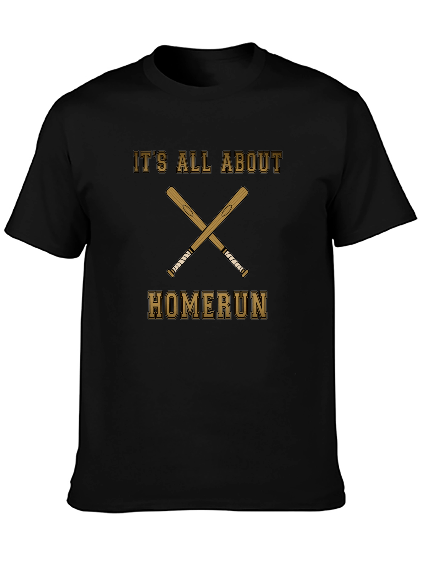 Homerun Baseball T-Shirt for Baseball Fans
