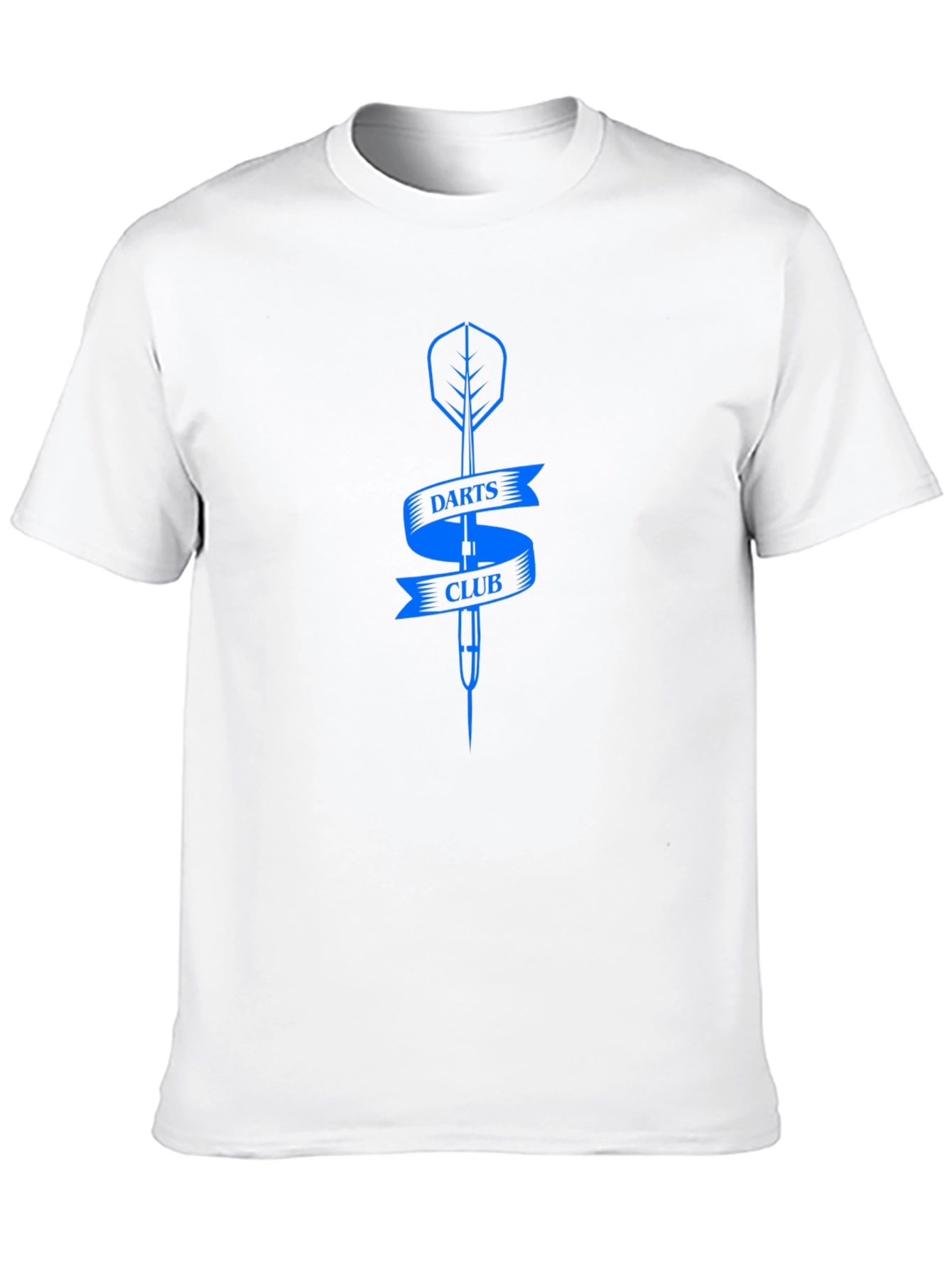 Darts Club Graphic Tee - Stylish Black T-Shirt