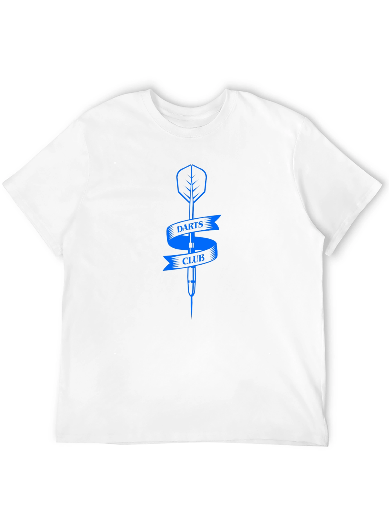 Darts Club Graphic Tee - Stylish Black T-Shirt