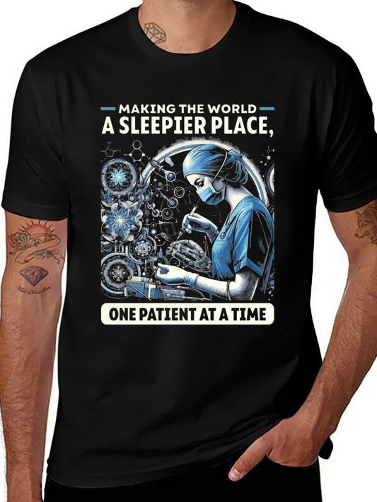 Anesthesia T-Shirt - Making the World Sleeper