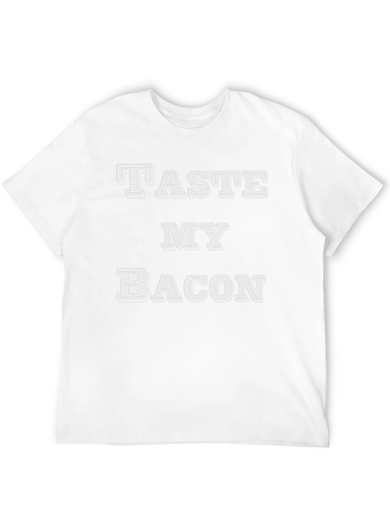 Taste My Bacon Black T-Shirt