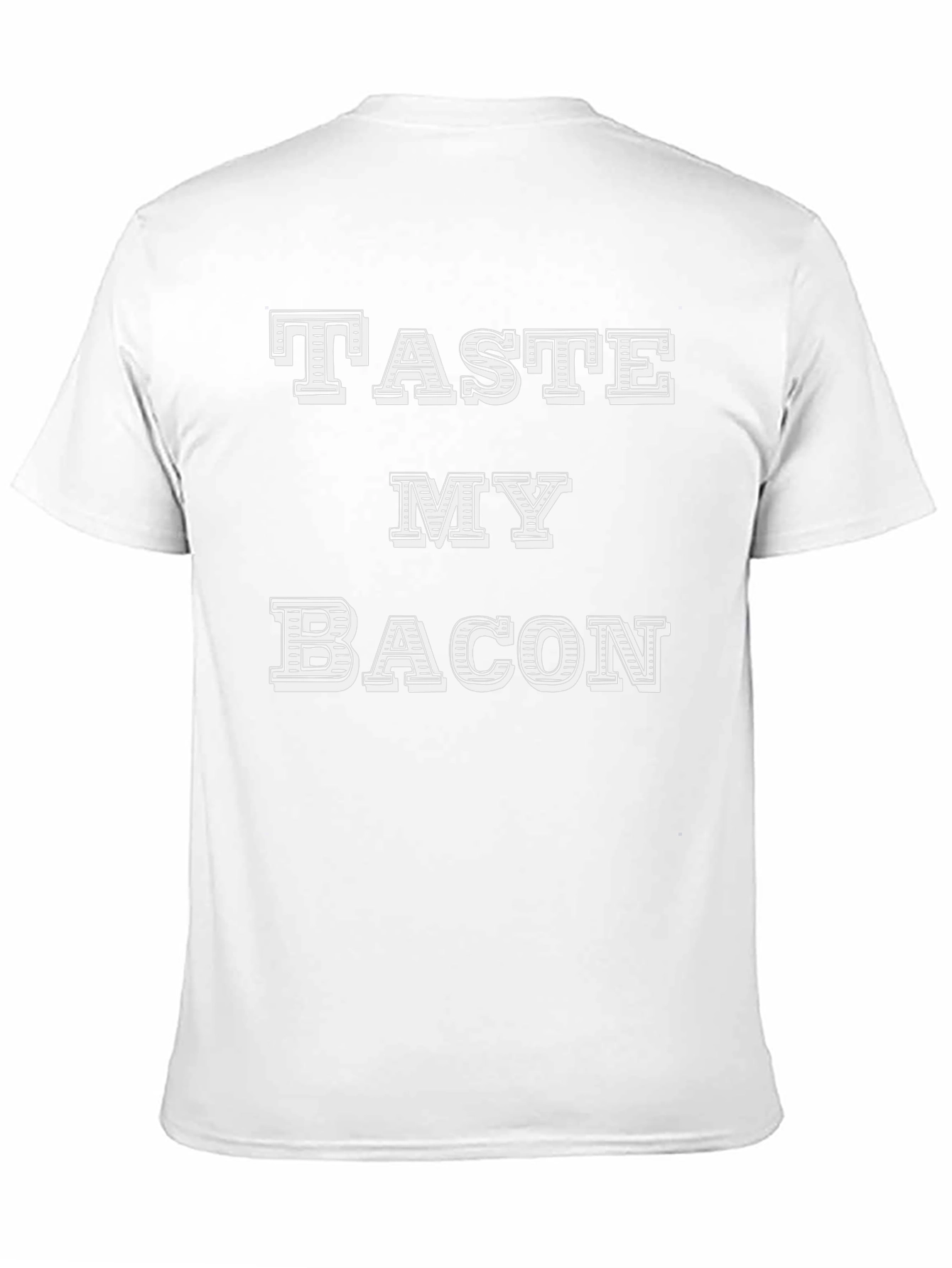 Taste My Bacon Black T-Shirt