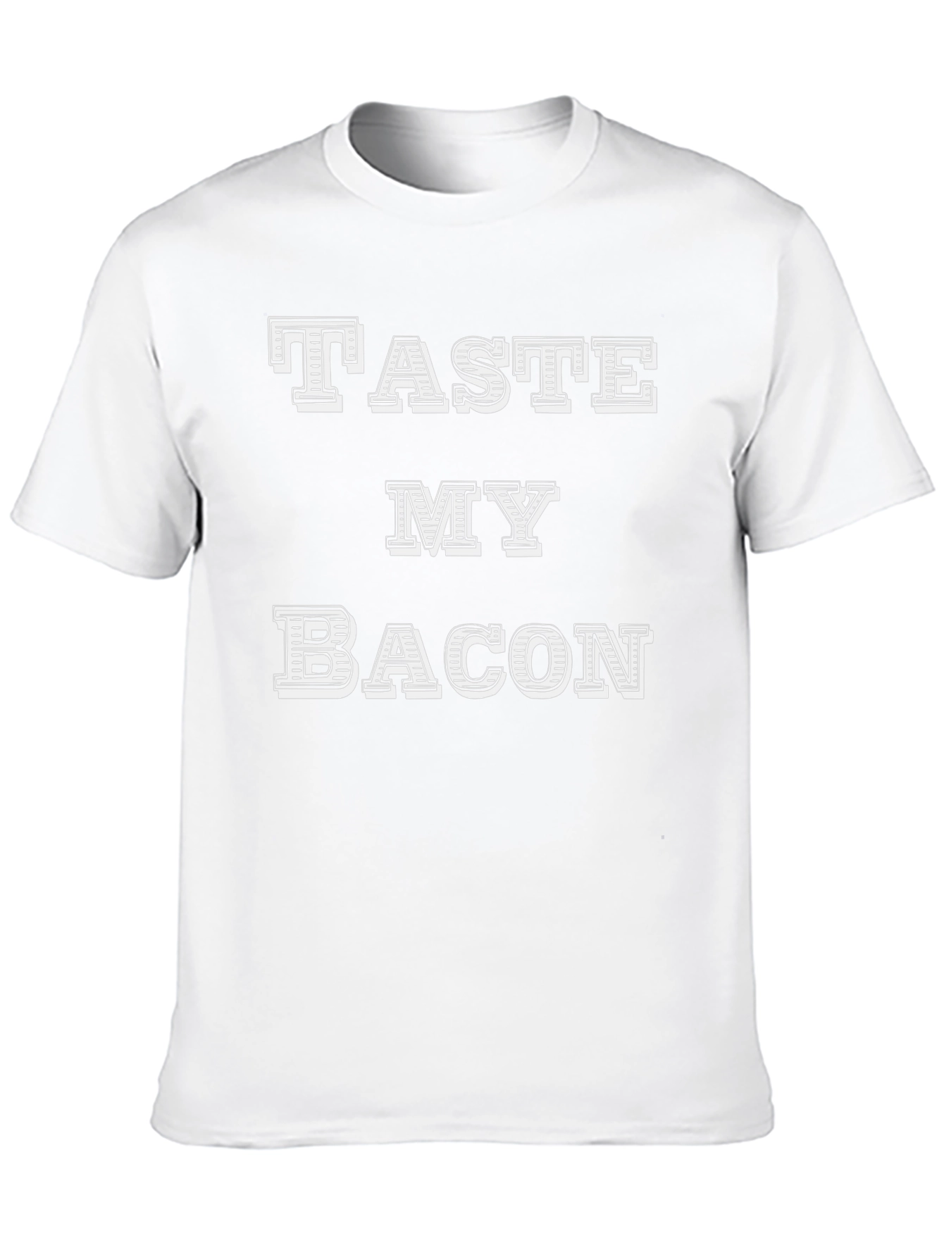 Taste My Bacon Black T-Shirt