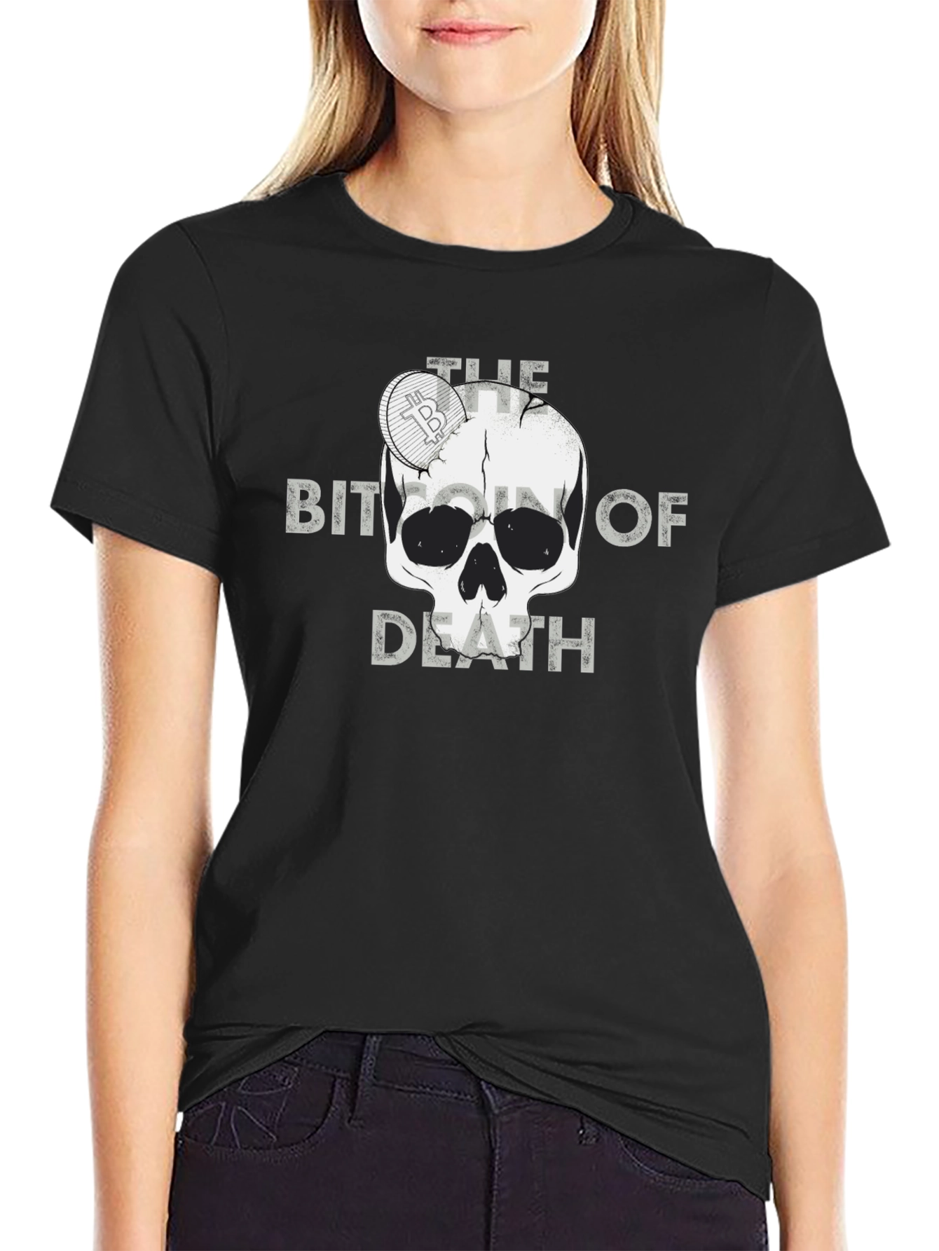 Bitcoin of Death Graphic T-Shirt