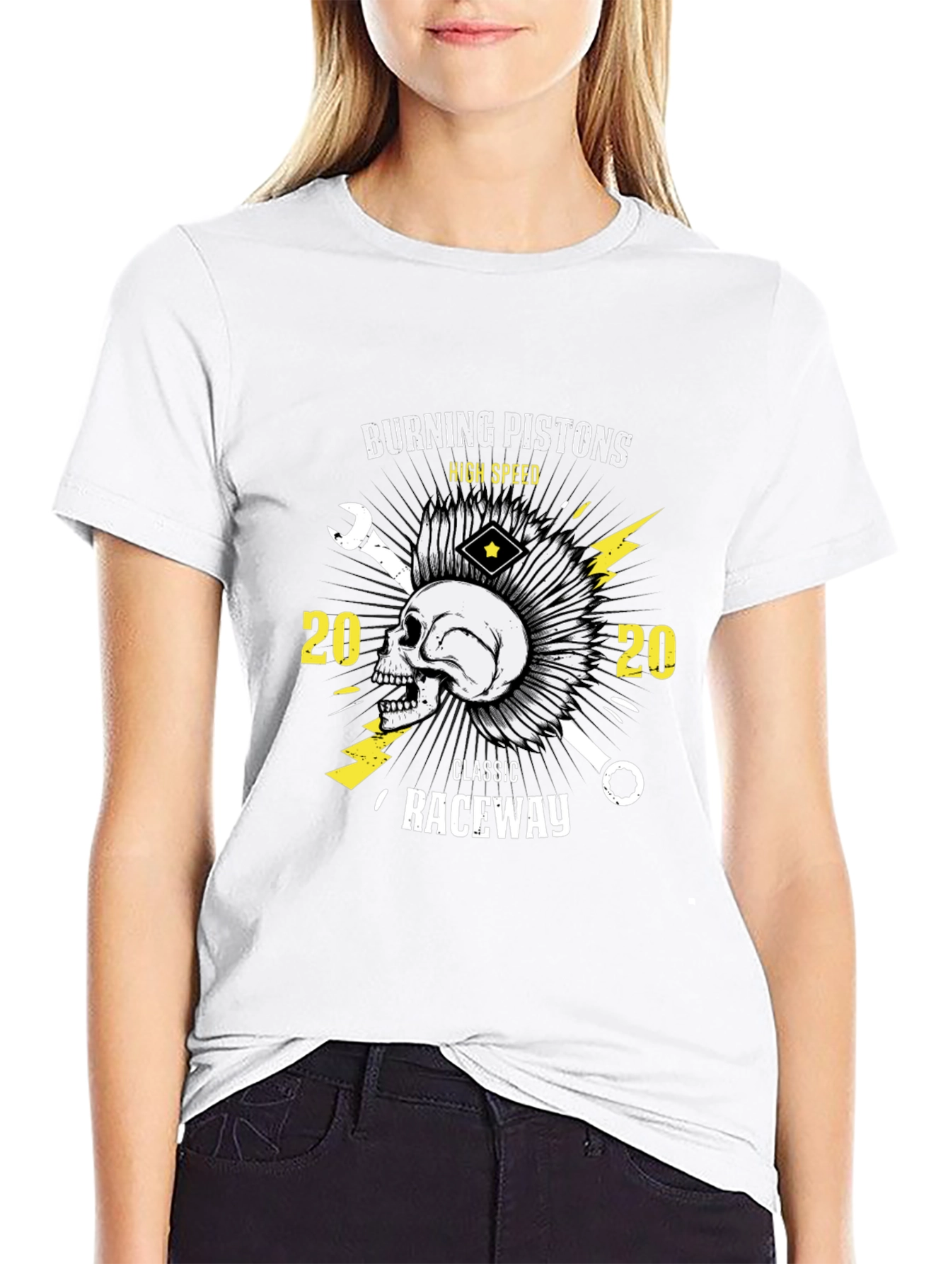 Burning Pistons Graphic Tee
