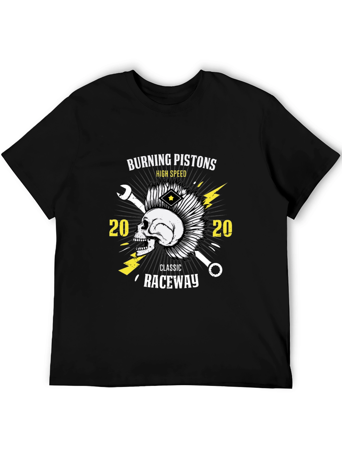 Burning Pistons Graphic Tee