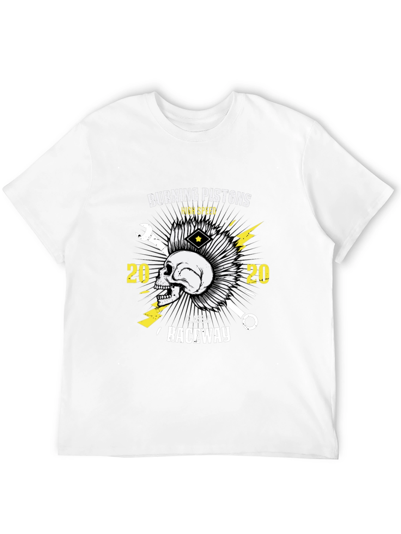 Burning Pistons Graphic Tee