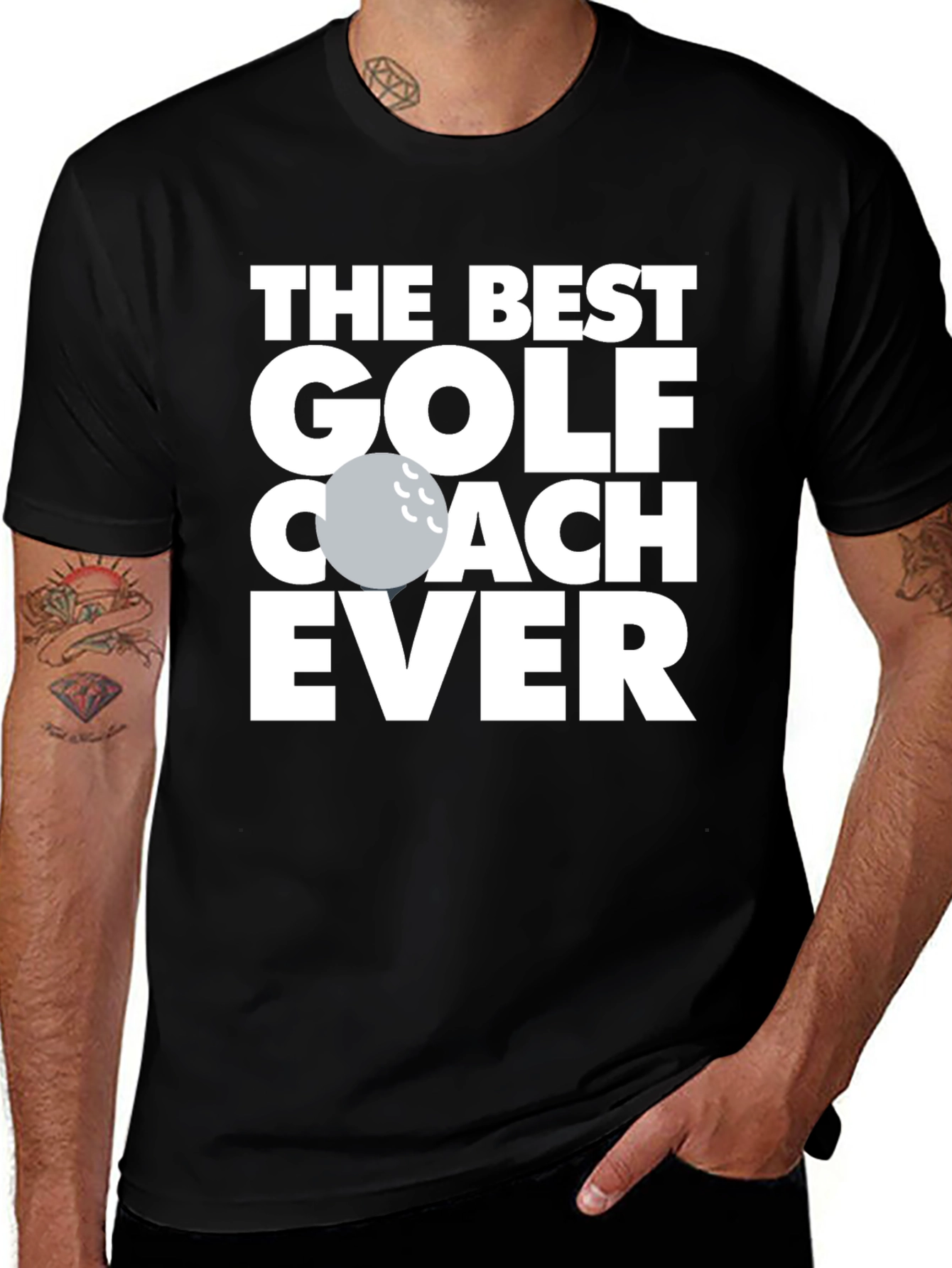 Best Golf Coach Ever T-Shirt Funny Gift