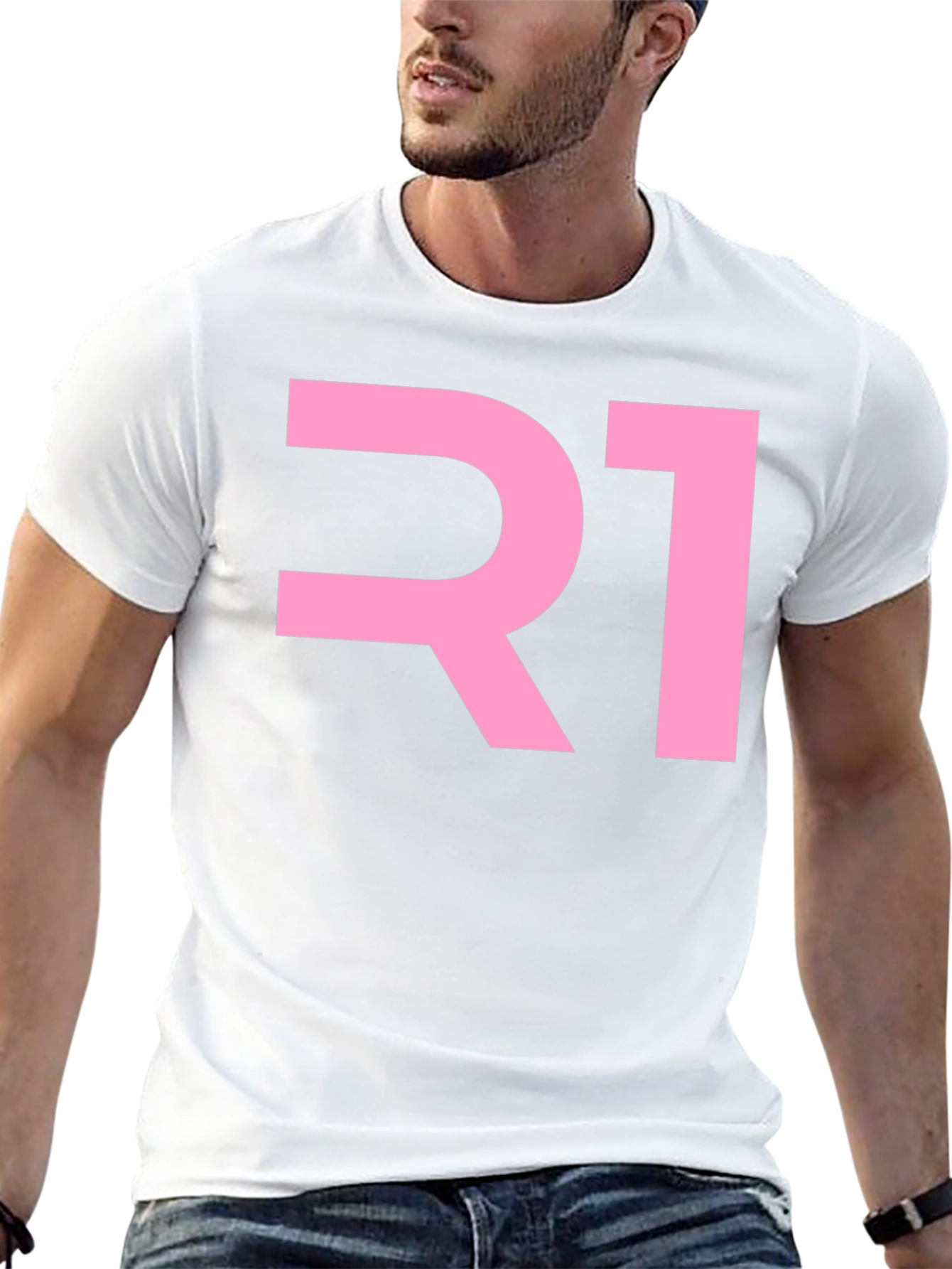 R1 Graphic T-Shirt - Cool Black Tee