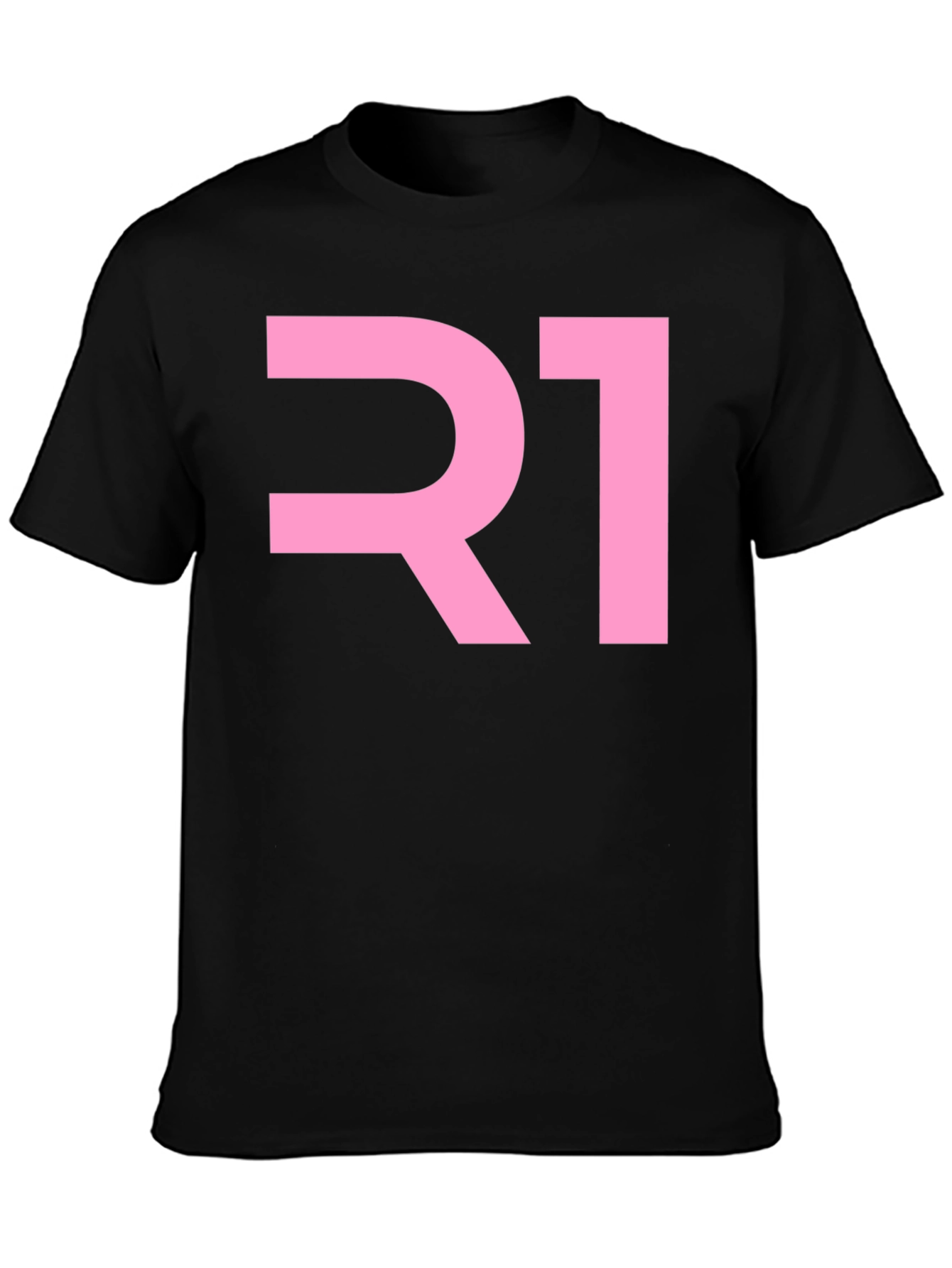R1 Graphic T-Shirt - Cool Black Tee