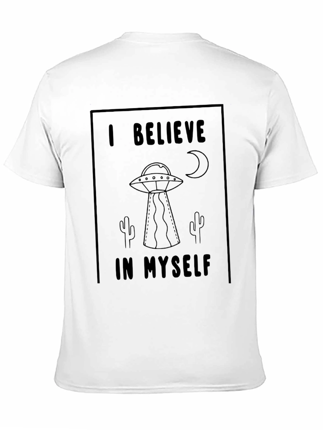 I Believe T-Shirt Alien UFO Graphic Tee