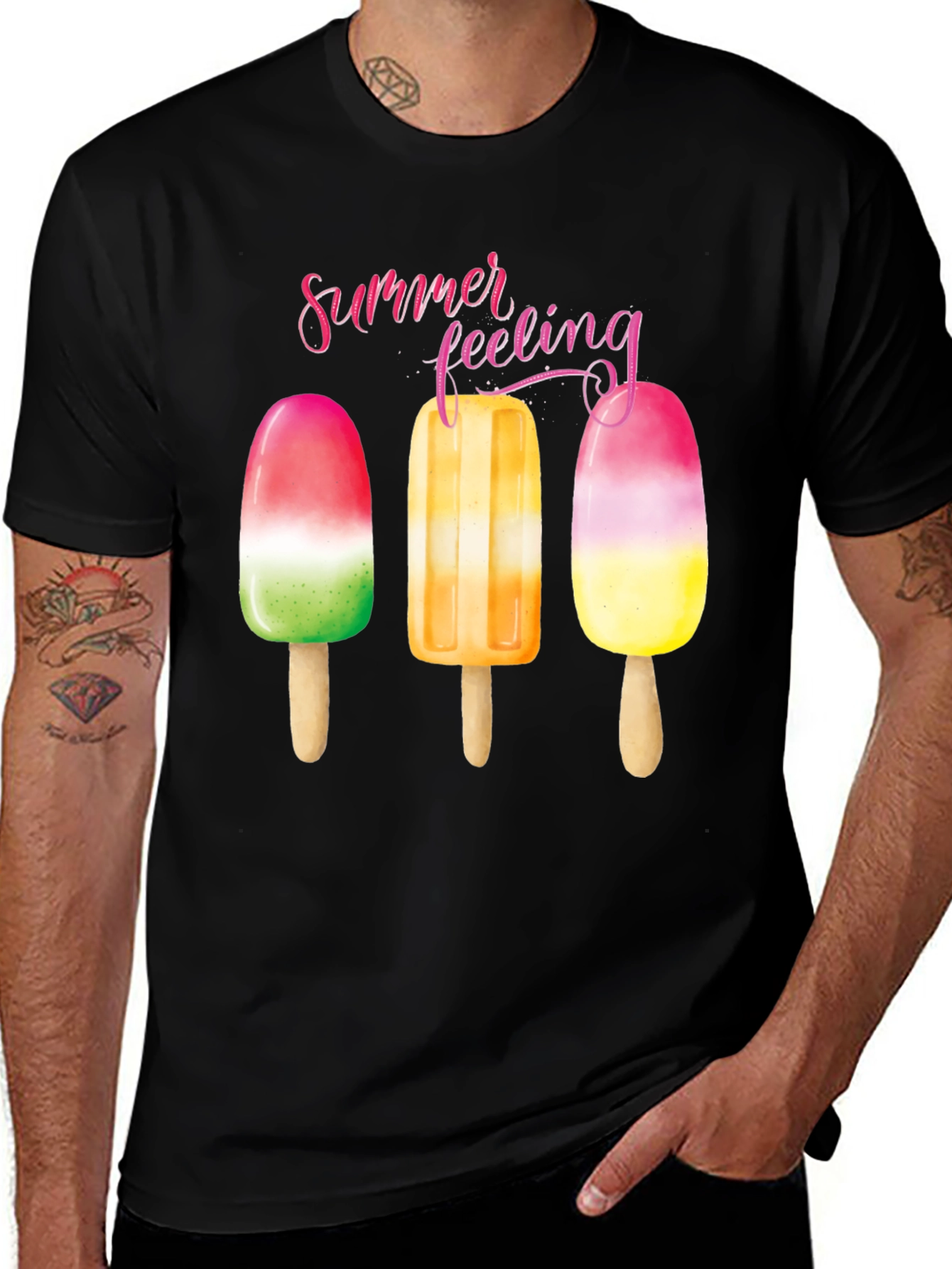 Summer Feeling Popsicle Graphic Tee