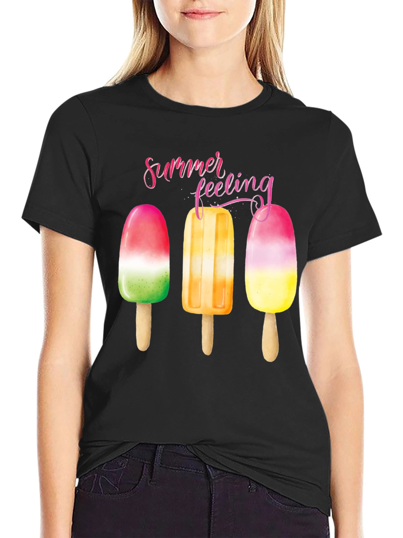 Summer Feeling Popsicle Graphic Tee