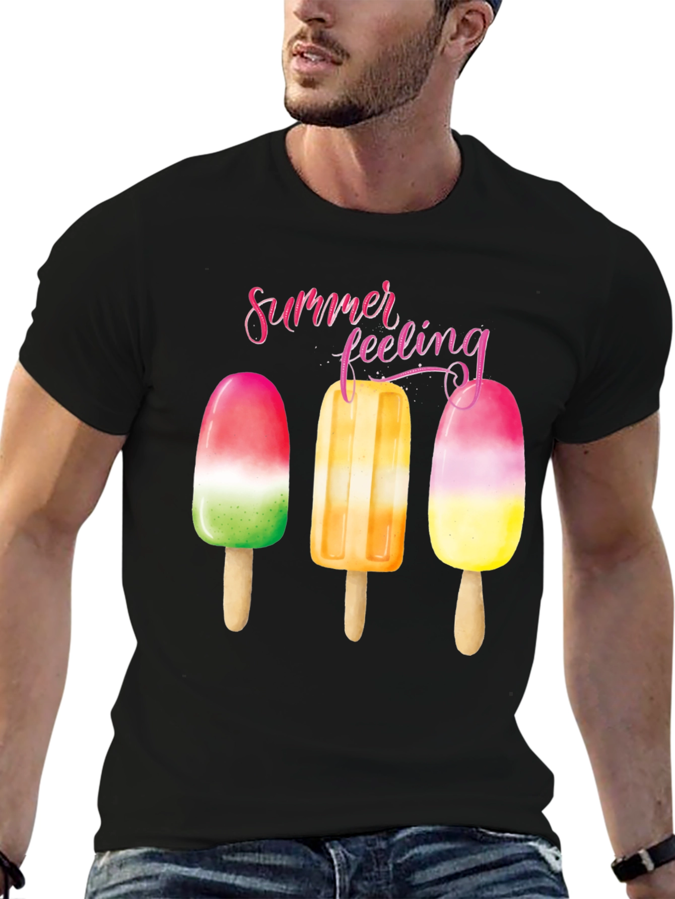 Summer Feeling Popsicle Graphic Tee