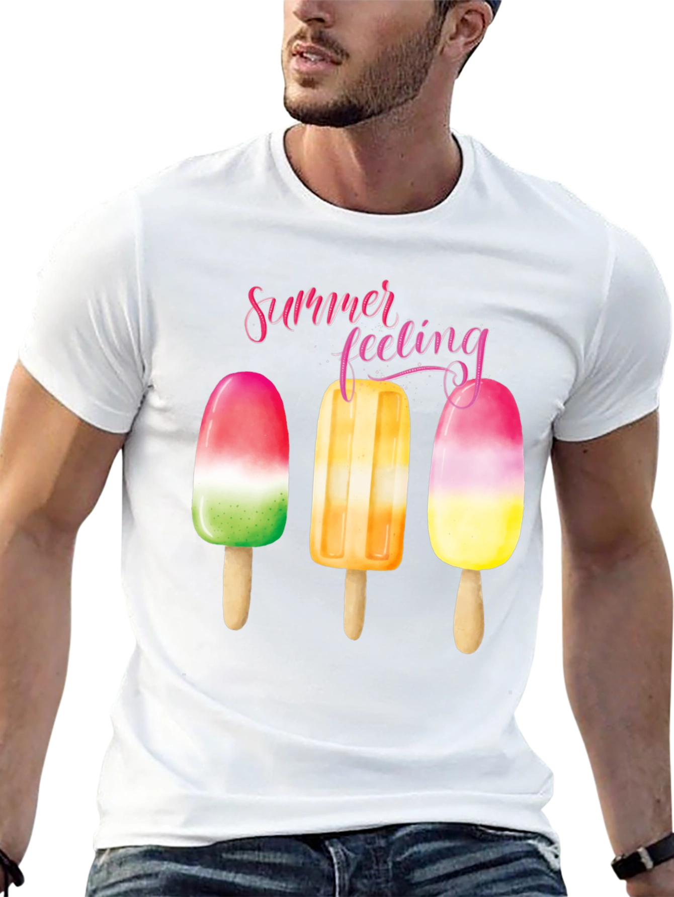 Summer Feeling Popsicle Graphic Tee