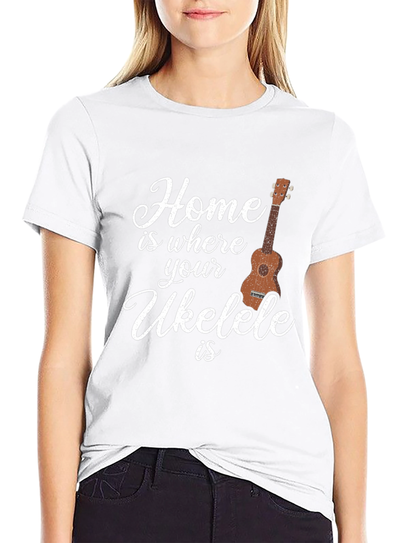 Home is Where Your Ukulele Is T-Shirt
