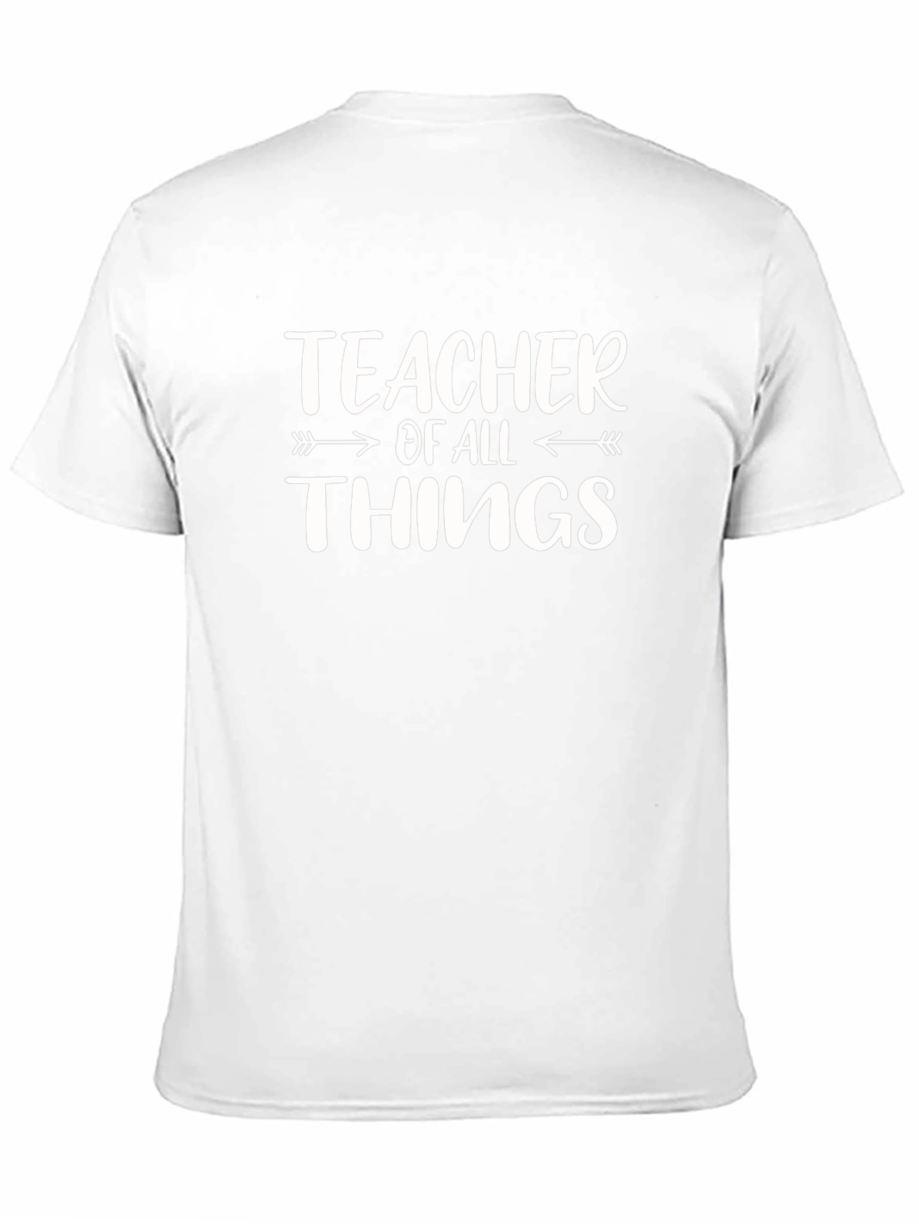 Teacher of All Things Black T-Shirt