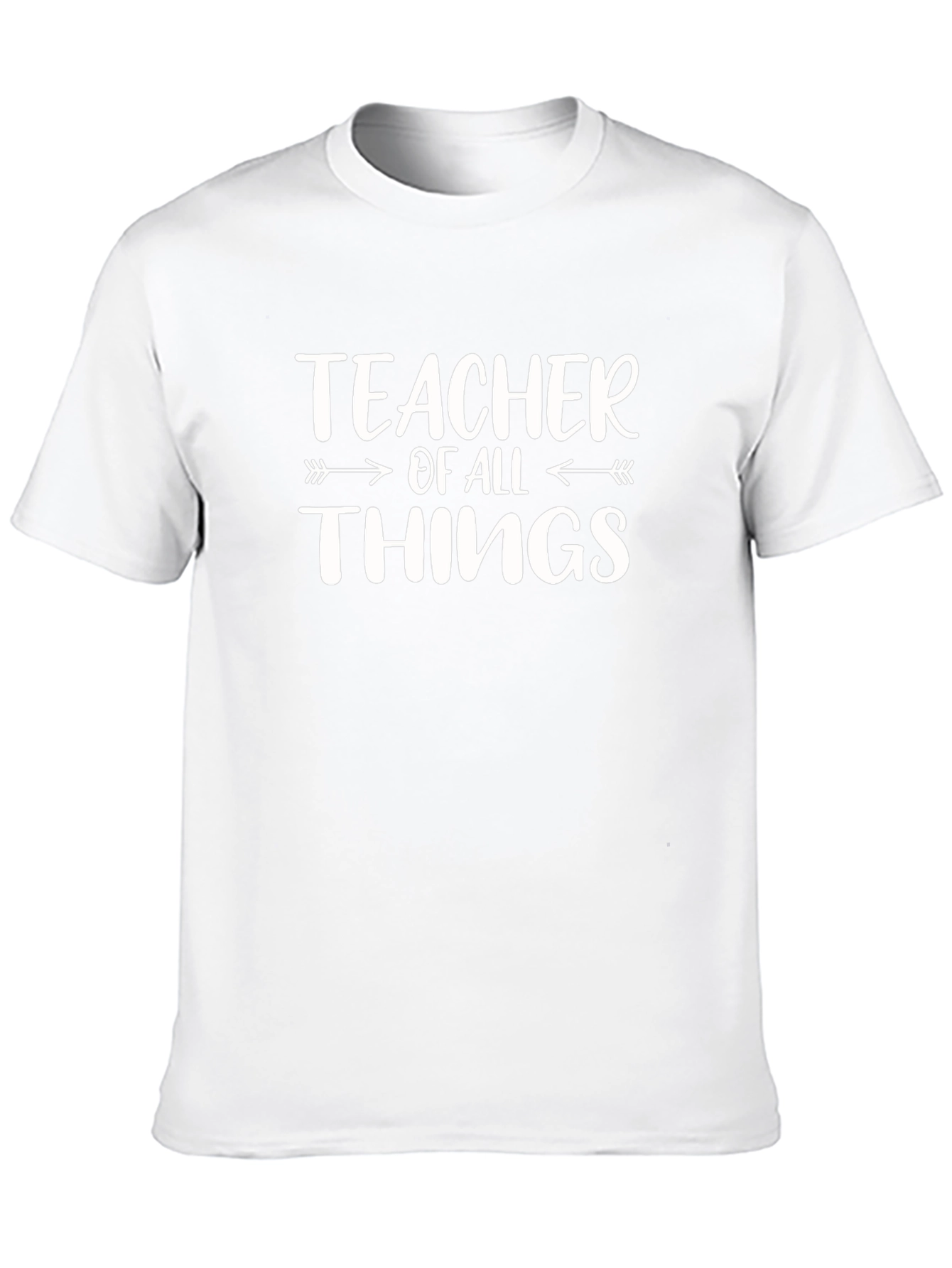 Teacher of All Things Black T-Shirt