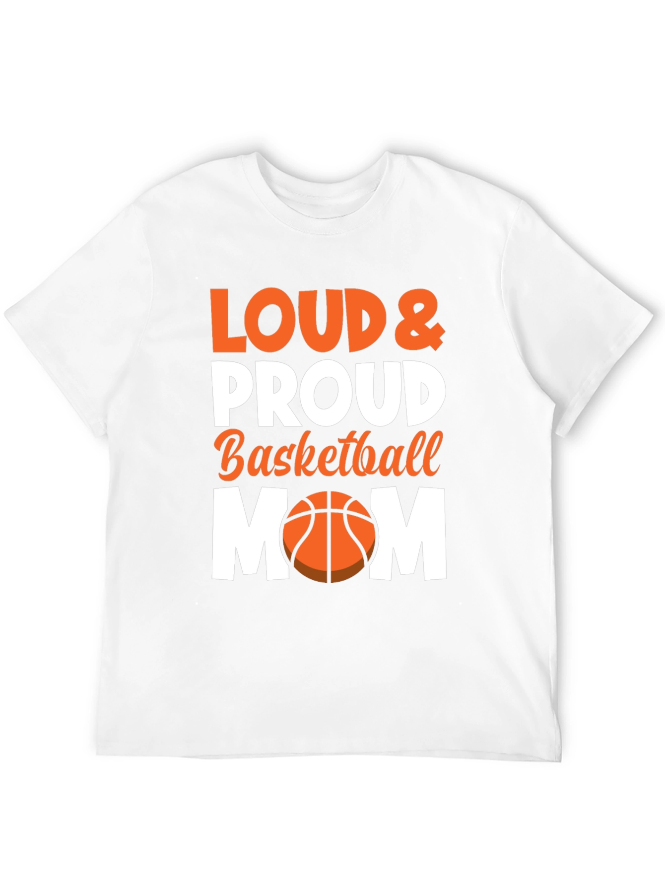 Loud & Proud Basketball Mom Graphic Tee