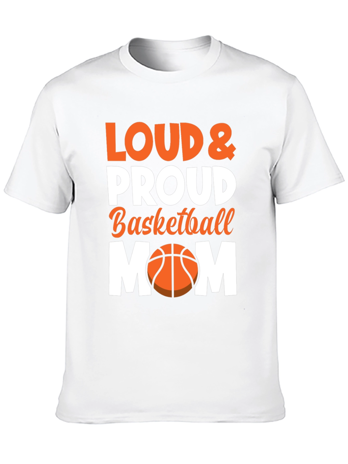 Loud & Proud Basketball Mom Graphic Tee