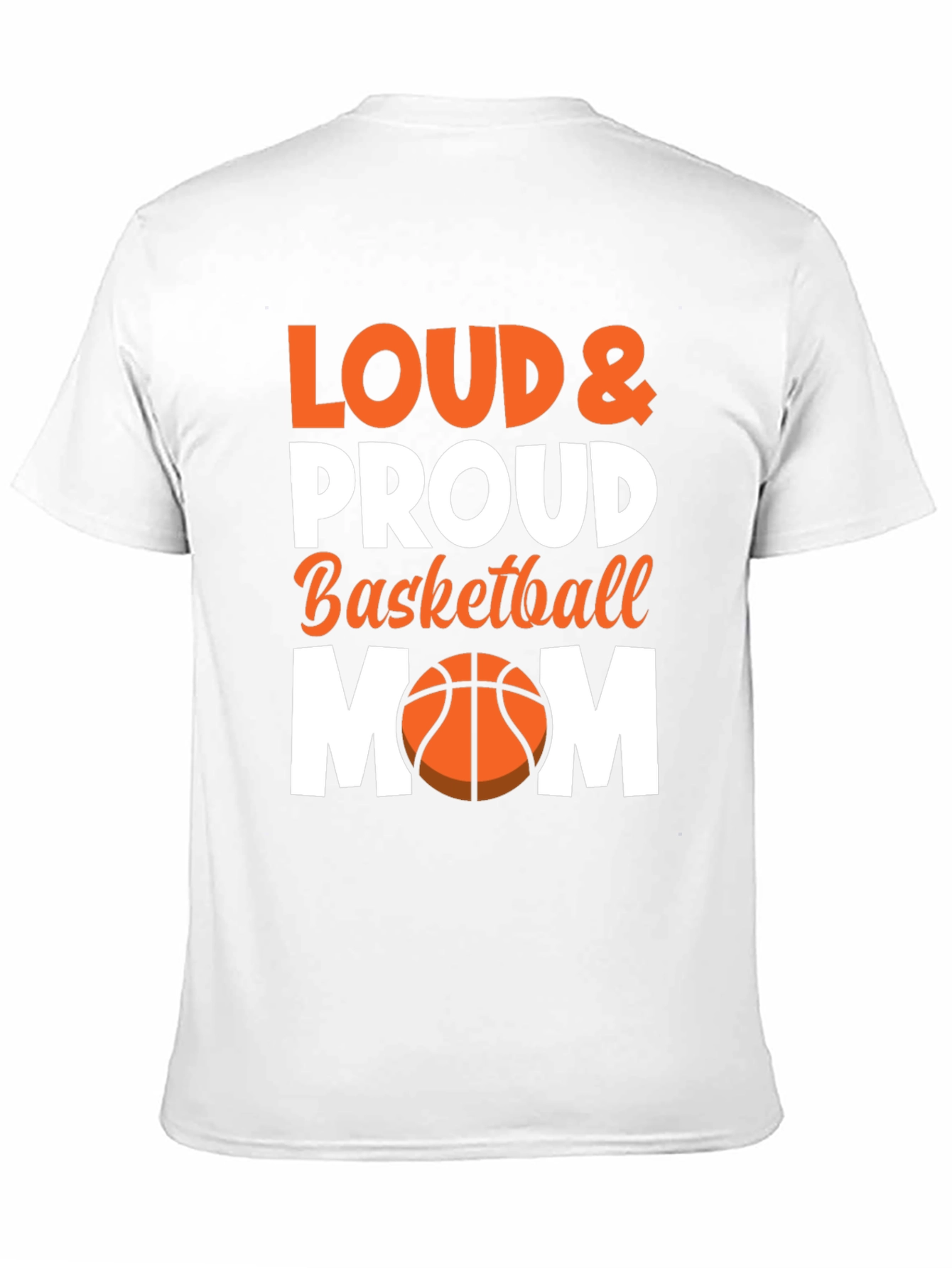 Loud & Proud Basketball Mom Graphic Tee