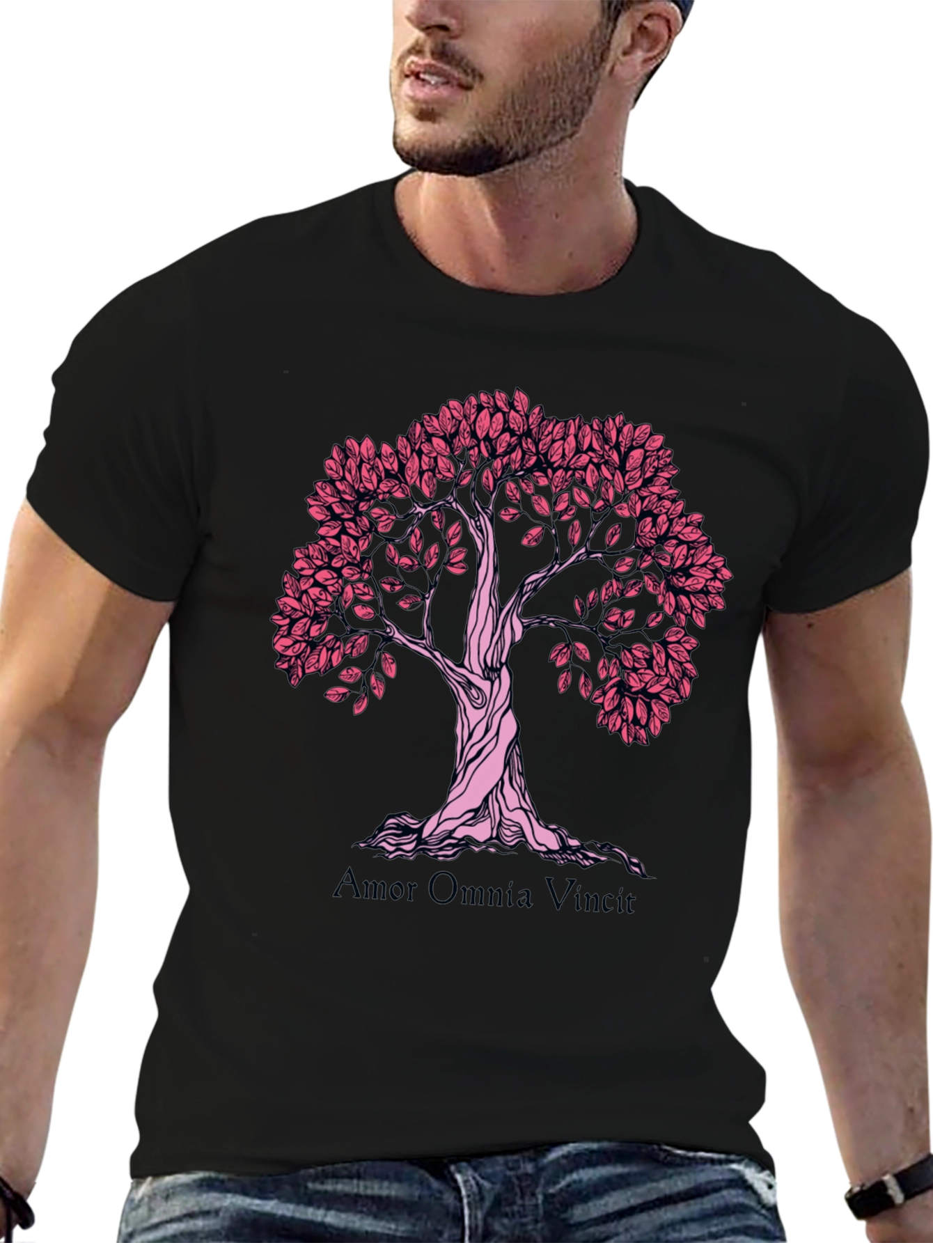 Love Conquers All Tree Graphic Tee