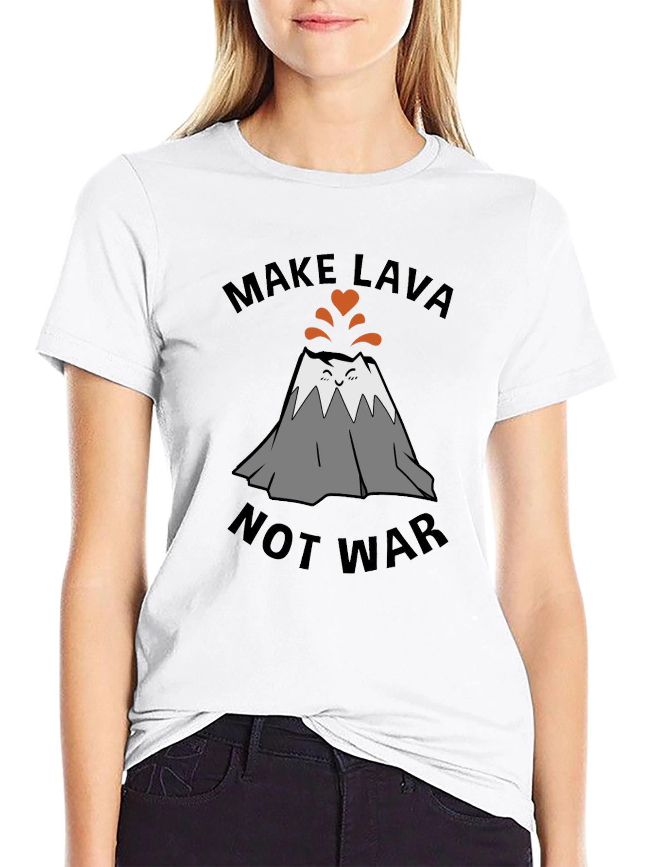 Make Lava Not War T-Shirt
