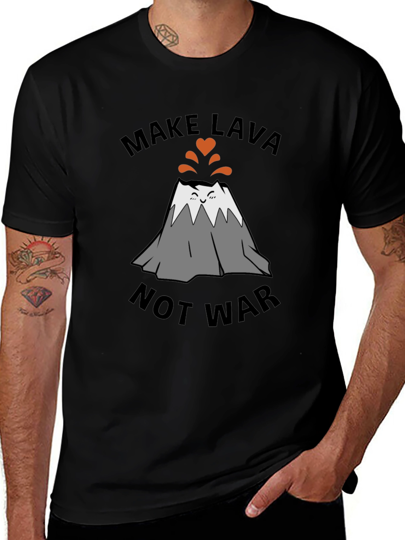 Make Lava Not War T-Shirt