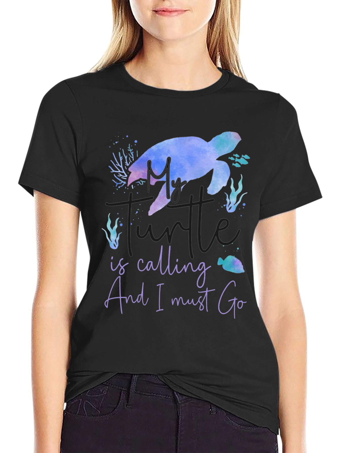 My Turtle Is Calling T-Shirt