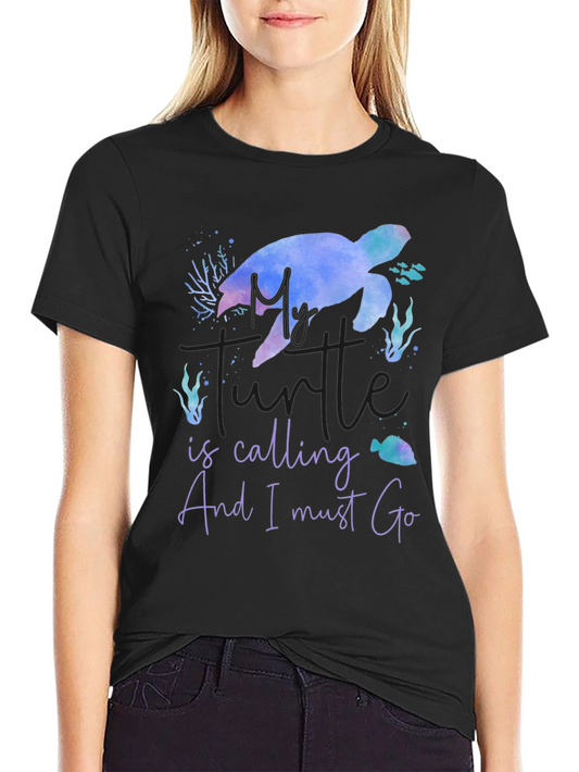 My Turtle Is Calling T-Shirt