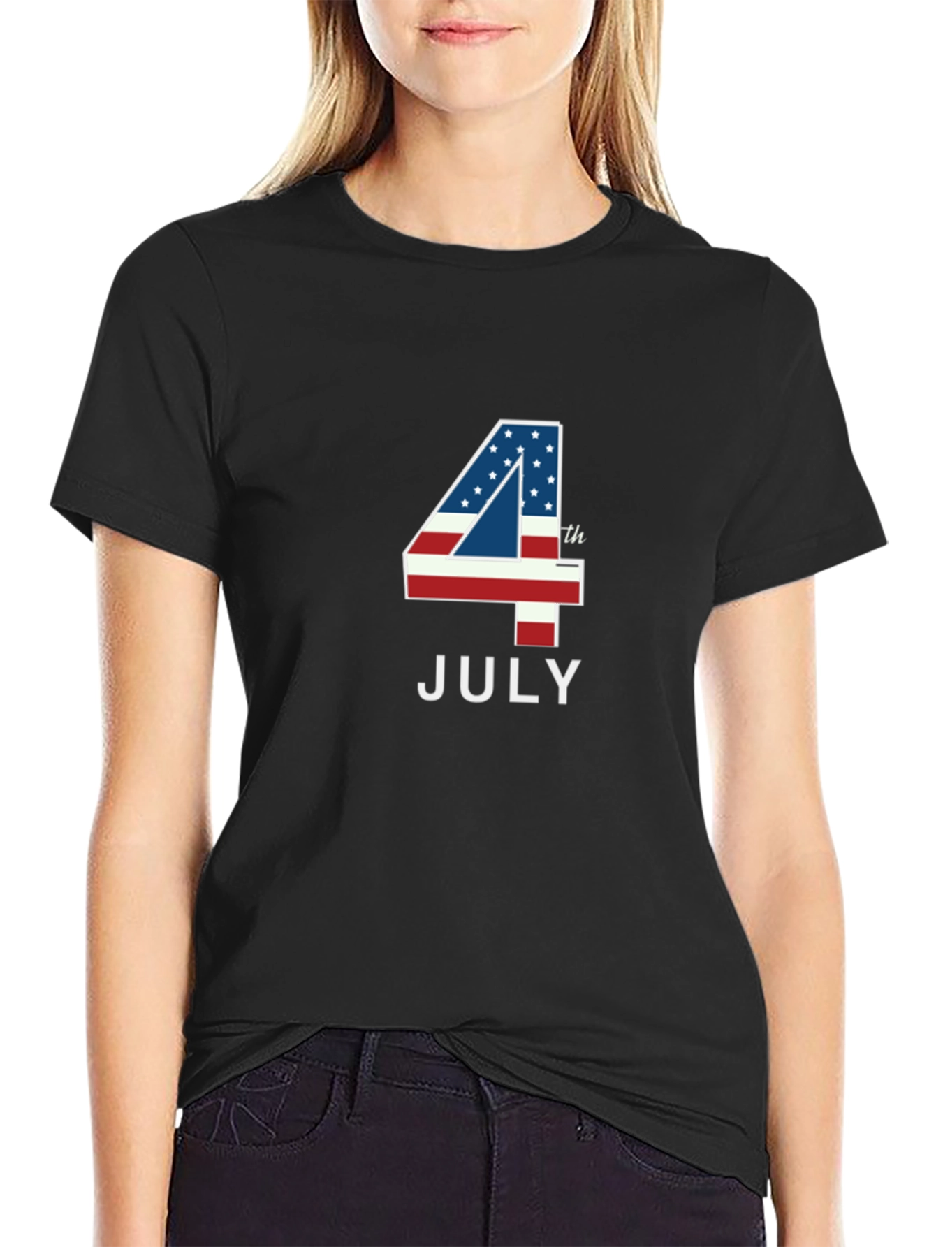 Patriotic 4th of July Graphic Tee