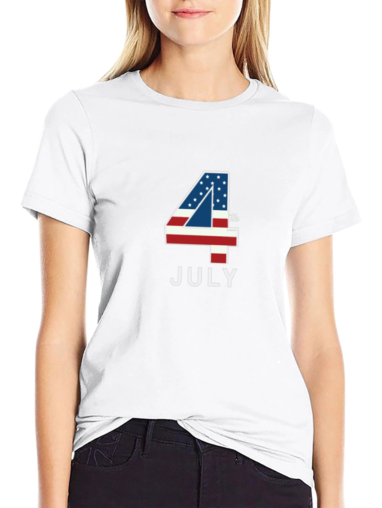 Patriotic 4th of July Graphic Tee