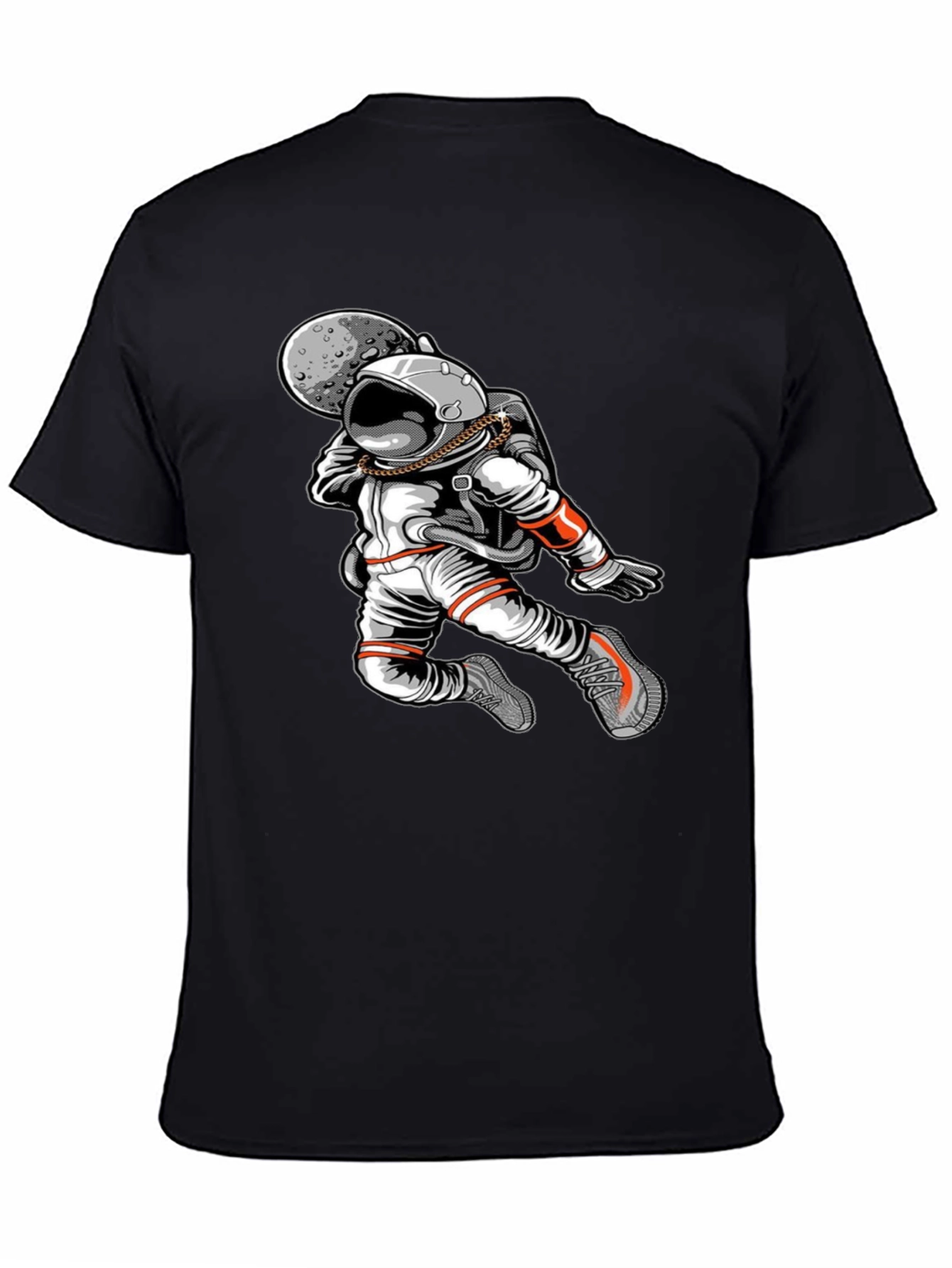 Astronaut Graphic Tee - Cool Space Design