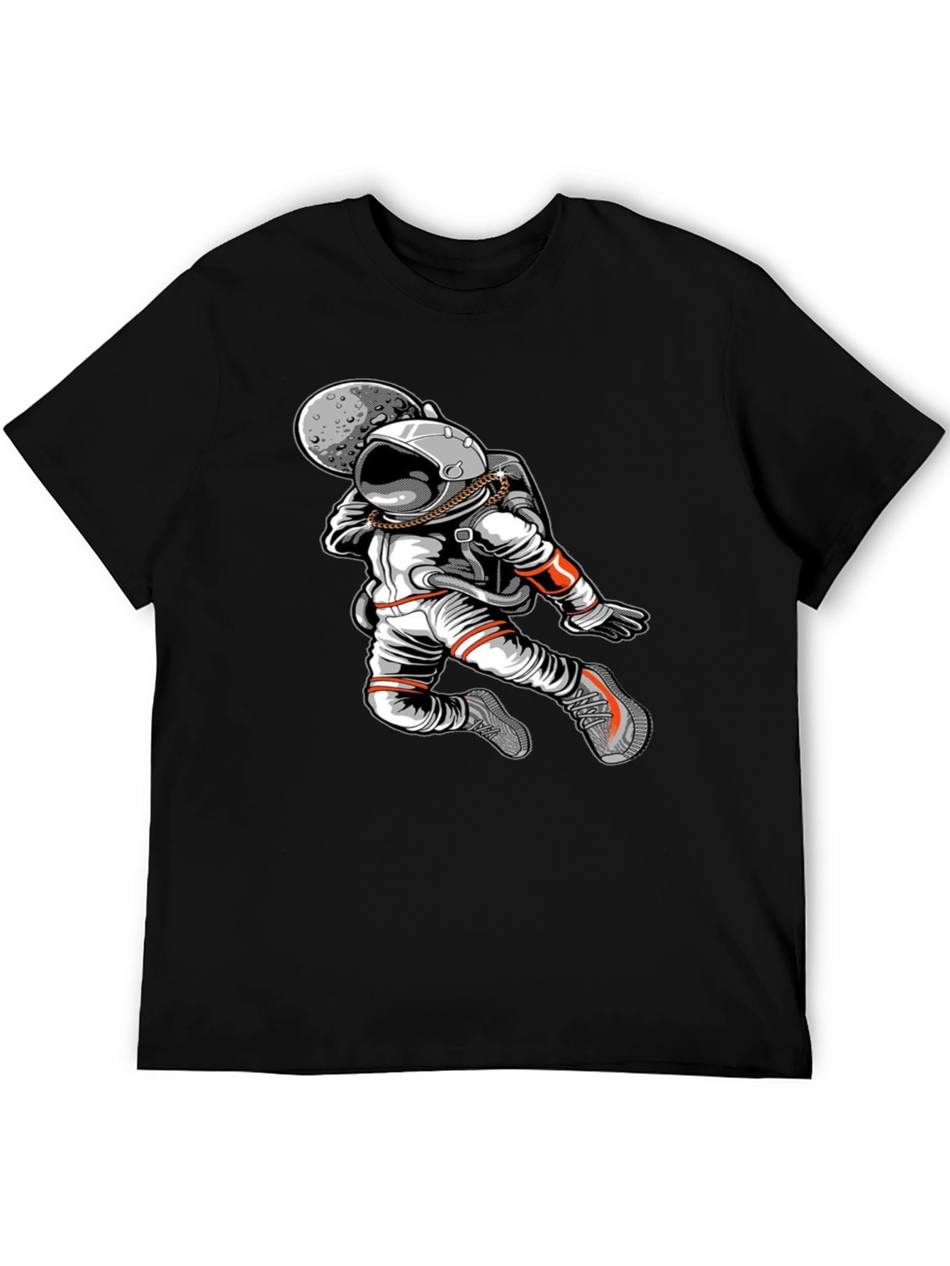 Astronaut Graphic Tee - Cool Space Design